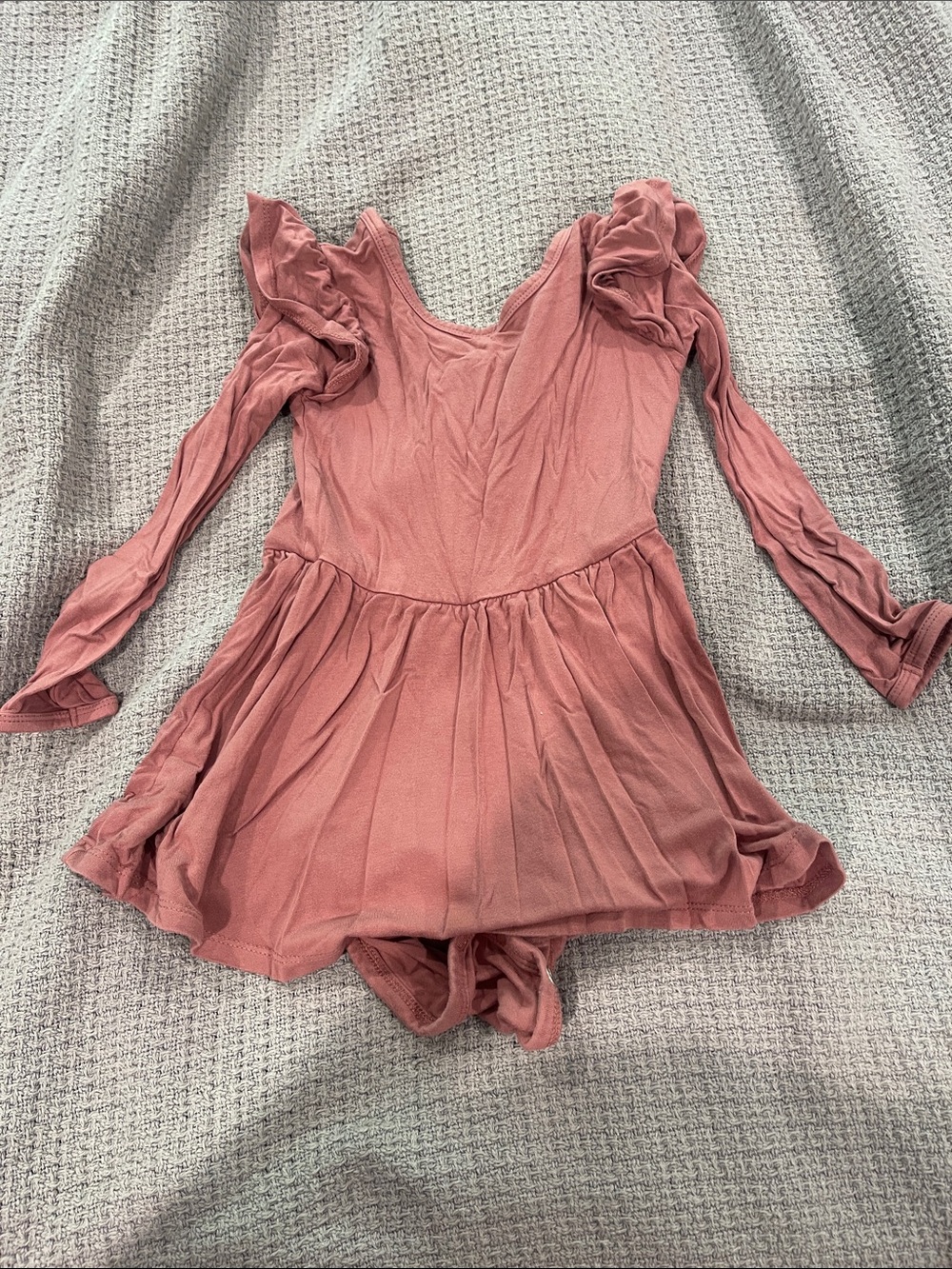 Kyte Baby long sleeve twirl bodysuit dress